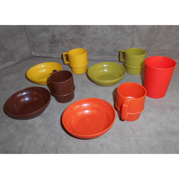 Tupperware Toys TupperToys Mini Serve-It Cup, Mugs & Bowls Pretend Kitchen - Picture 3 of 10